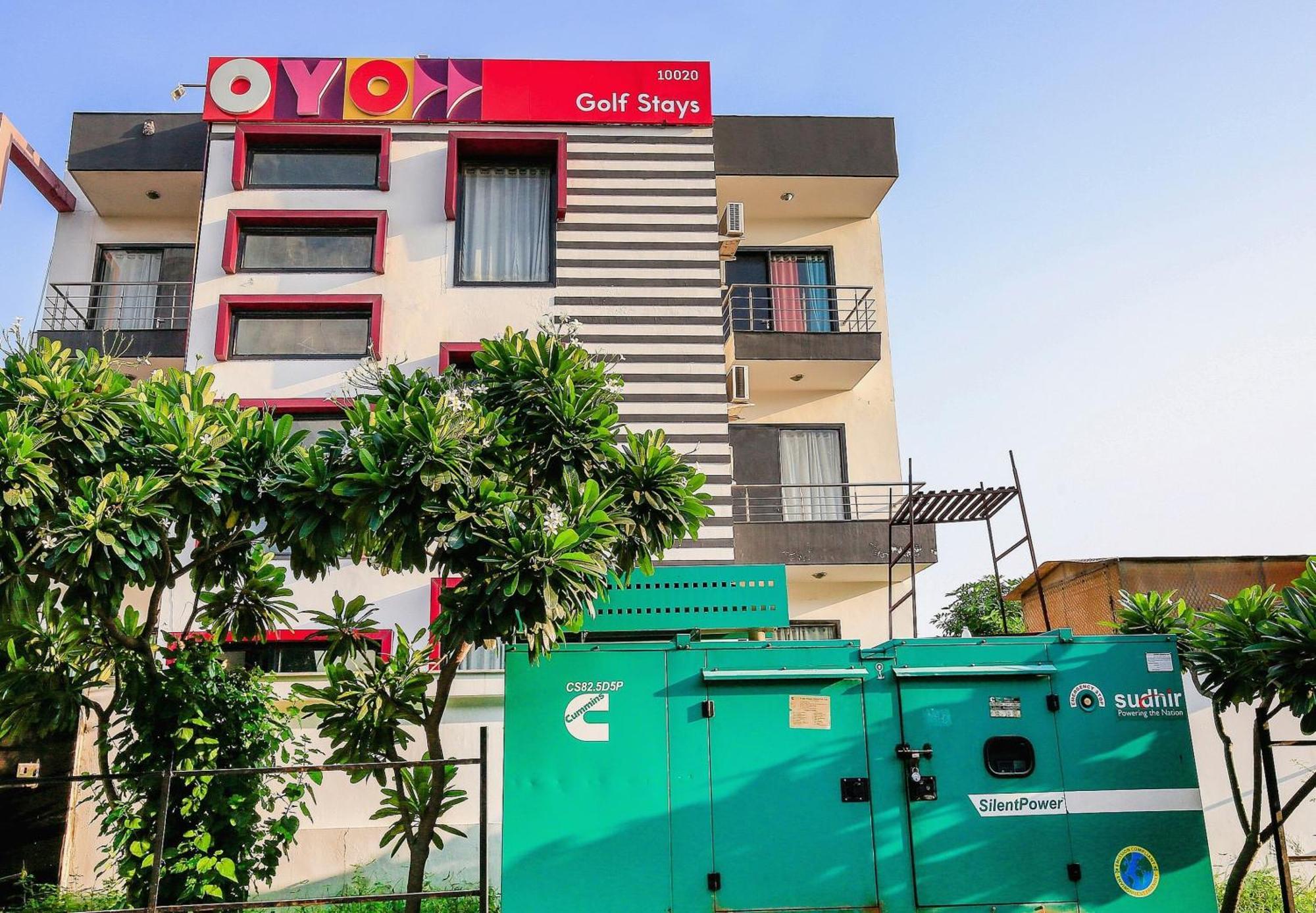 Hotel O Golf Stays Near Aravali Biodiversity Park 古尔冈 外观 照片