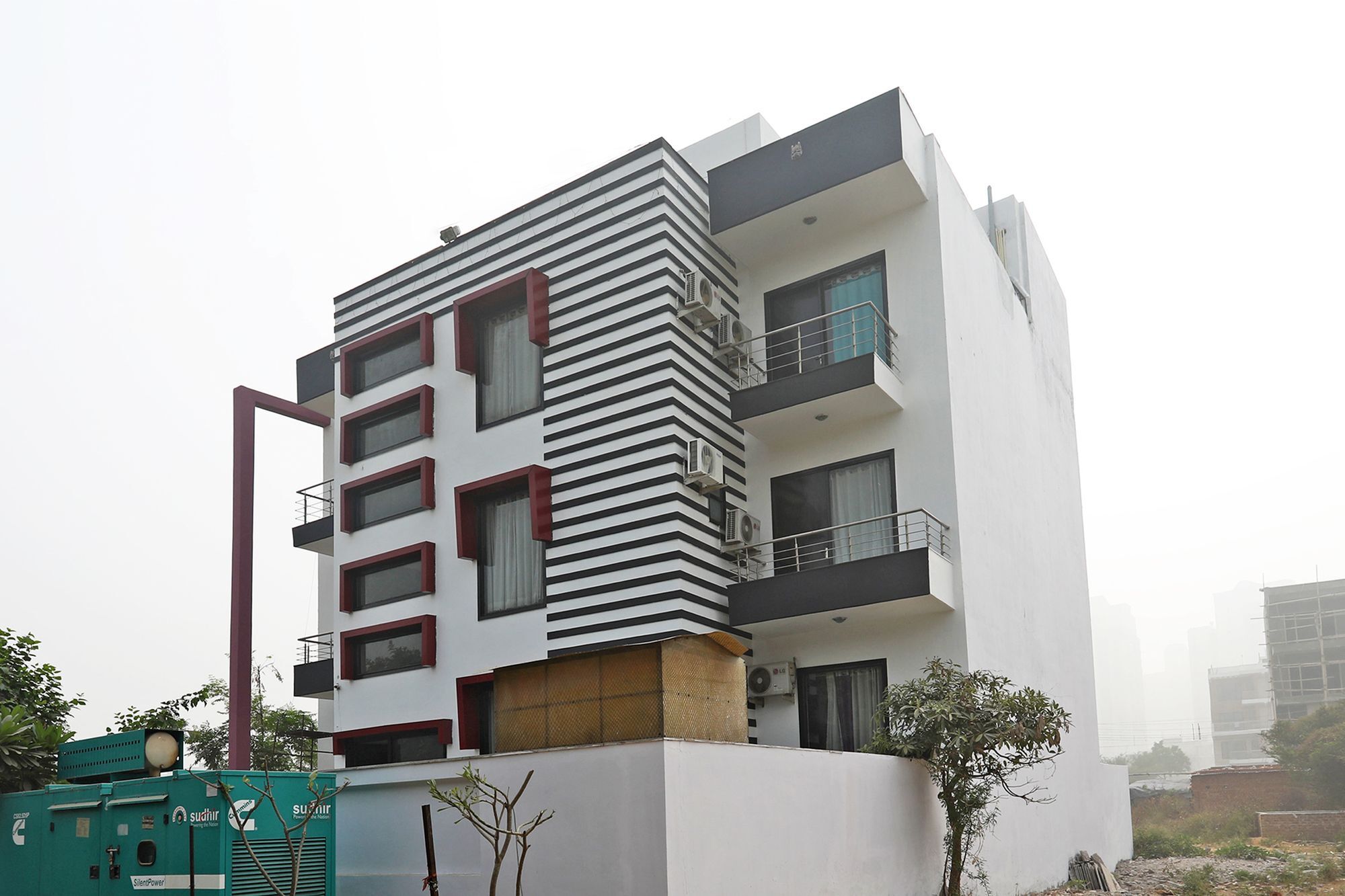 Hotel O Golf Stays Near Aravali Biodiversity Park 古尔冈 外观 照片